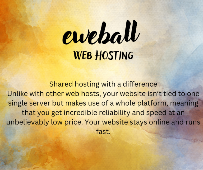 Affordable UK Web Hosting with https://eweball.com/